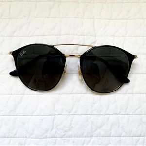 Ray Ban Round Double Bridge Sunglasses
